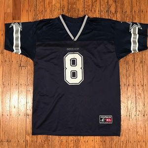 Dallas Cowboys Troy Aikman Jersey Logo Athletics